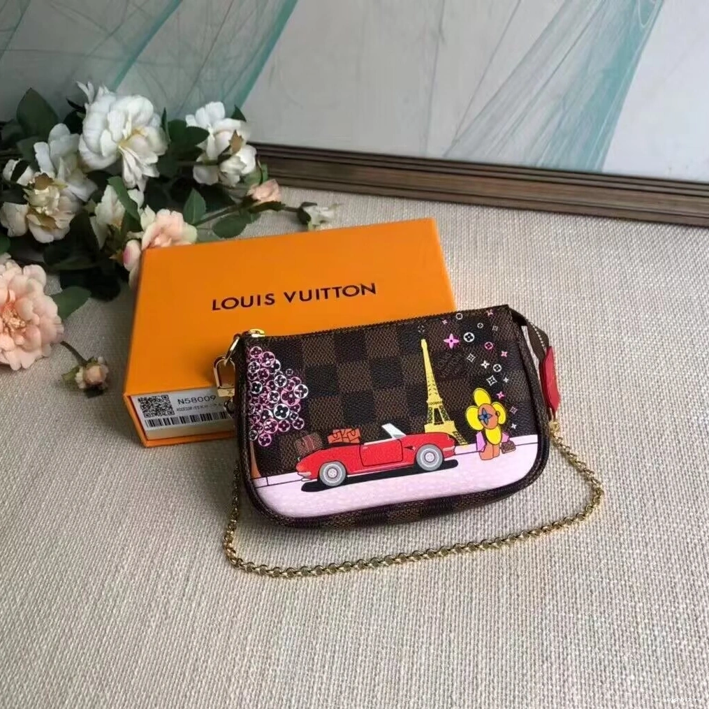 WIS POCHETTE ACCESSOIRES LOUIS MINI VUITTON 0728